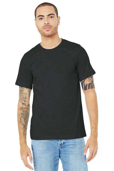 BELLA+CANVAS® Heather CVC Short Sleeve 52/48% Cotton/Poly Tee
