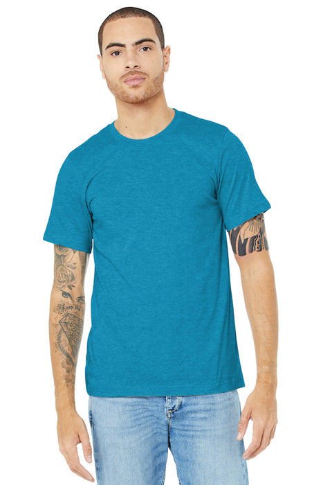 BELLA+CANVAS® Heather CVC Short Sleeve 52/48% Cotton/Poly Tee
