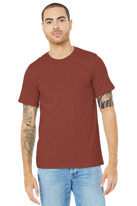BELLA+CANVAS® Heather CVC Short Sleeve 52/48% Cotton/Poly Tee