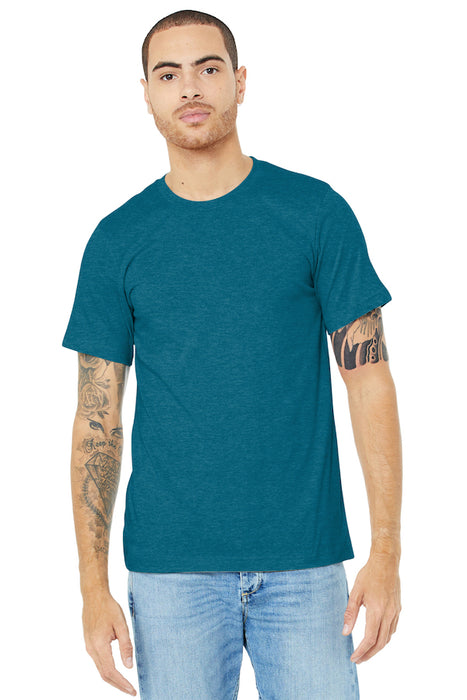 BELLA+CANVAS® Heather CVC Short Sleeve 52/48% Cotton/Poly Tee