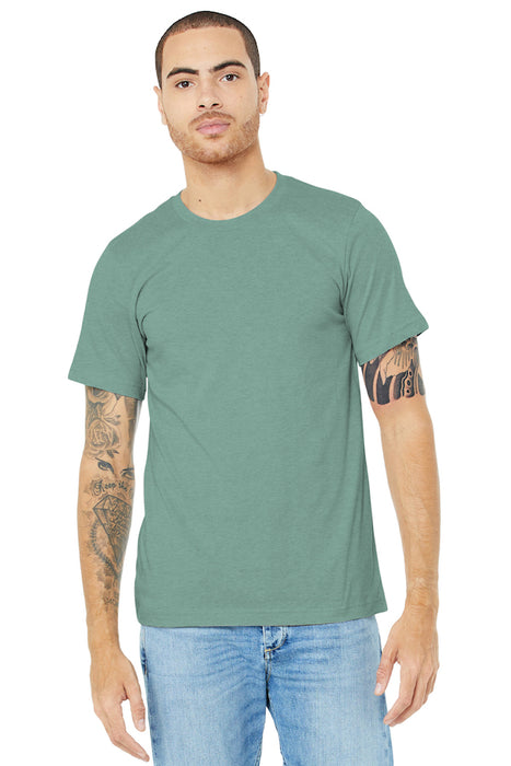 BELLA+CANVAS® Heather CVC Short Sleeve 52/48% Cotton/Poly Tee