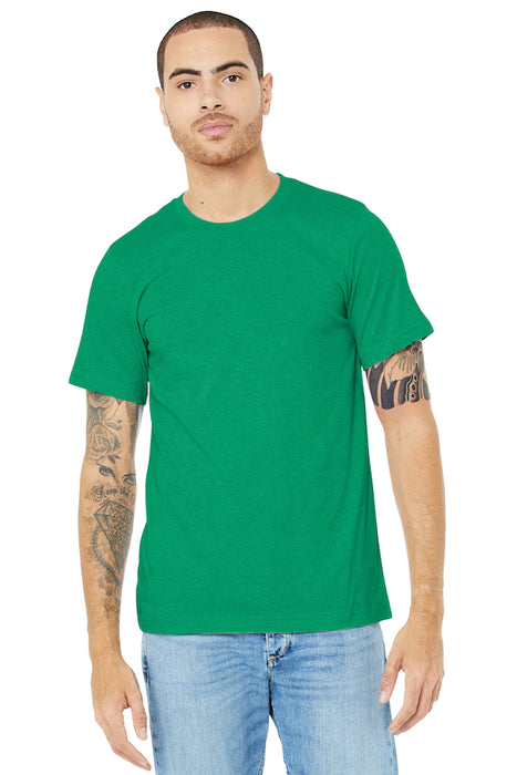 BELLA+CANVAS® Heather CVC Short Sleeve 52/48% Cotton/Poly Tee