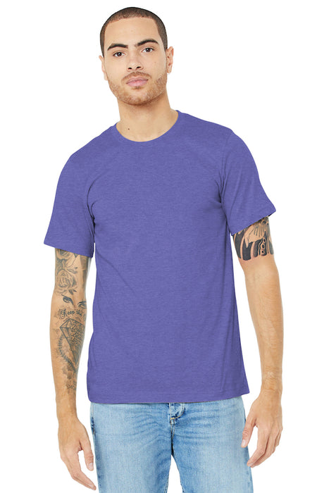 BELLA+CANVAS® Heather CVC Short Sleeve 52/48% Cotton/Poly Tee
