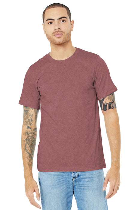 BELLA+CANVAS® Heather CVC Short Sleeve 52/48% Cotton/Poly Tee