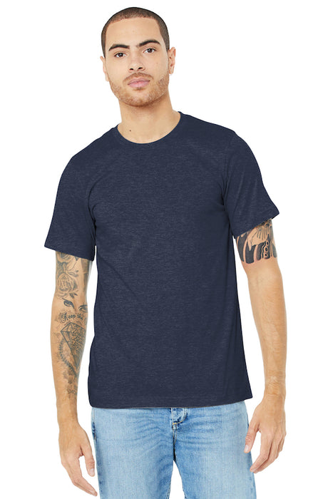 BELLA+CANVAS® Heather CVC Short Sleeve 52/48% Cotton/Poly Tee