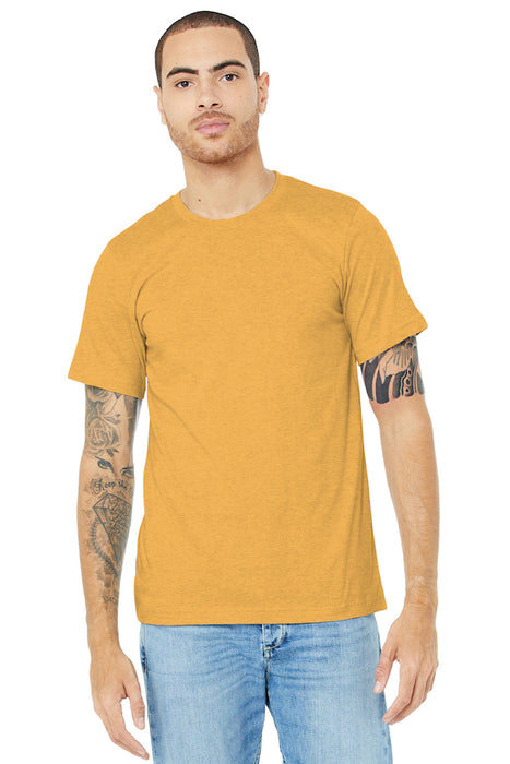 BELLA+CANVAS® Heather CVC Short Sleeve 52/48% Cotton/Poly Tee