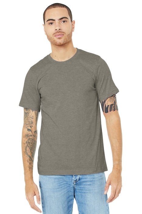 BELLA+CANVAS® Heather CVC Short Sleeve 52/48% Cotton/Poly Tee