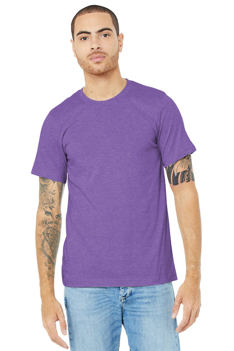 BELLA+CANVAS® Heather CVC Short Sleeve 52/48% Cotton/Poly Tee