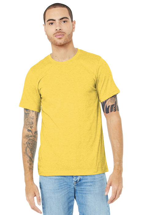 BELLA+CANVAS® Heather CVC Short Sleeve 52/48% Cotton/Poly Tee