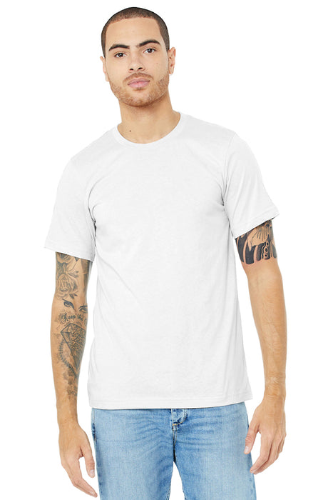 BELLA+CANVAS® Heather CVC Short Sleeve 52/48% Cotton/Poly Tee