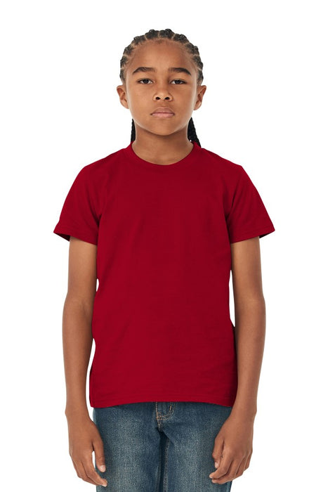 BELLA+CANVAS® Youth Jersey Short Sleeve 100% Cotton Tee