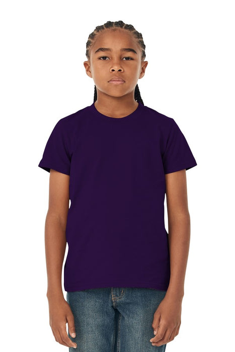 BELLA+CANVAS® Youth Jersey Short Sleeve 100% Cotton Tee