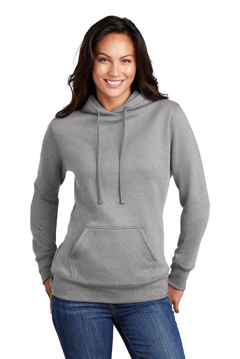 Port & Company ® Ladies Core 50/50 Cotton/Poly-Fleece Pullover Hooded Sweatshirt