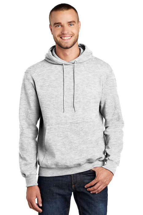 Port & Company® Essential 50/50% Cotton/Poly-Fleece Pullover Hooded Sweatshirt