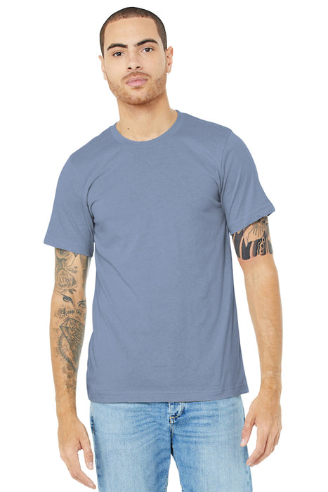 BELLA+CANVAS® Heather CVC Short Sleeve 52/48% Cotton/Poly Tee — Crown  Promotions