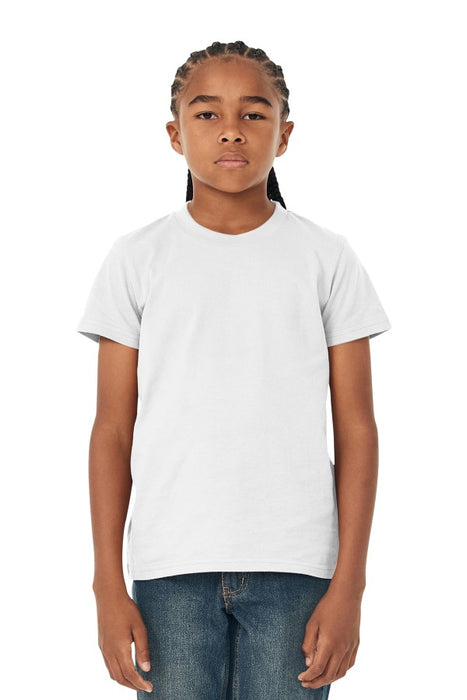 BELLA+CANVAS® Youth Jersey Short Sleeve 100% Cotton Tee
